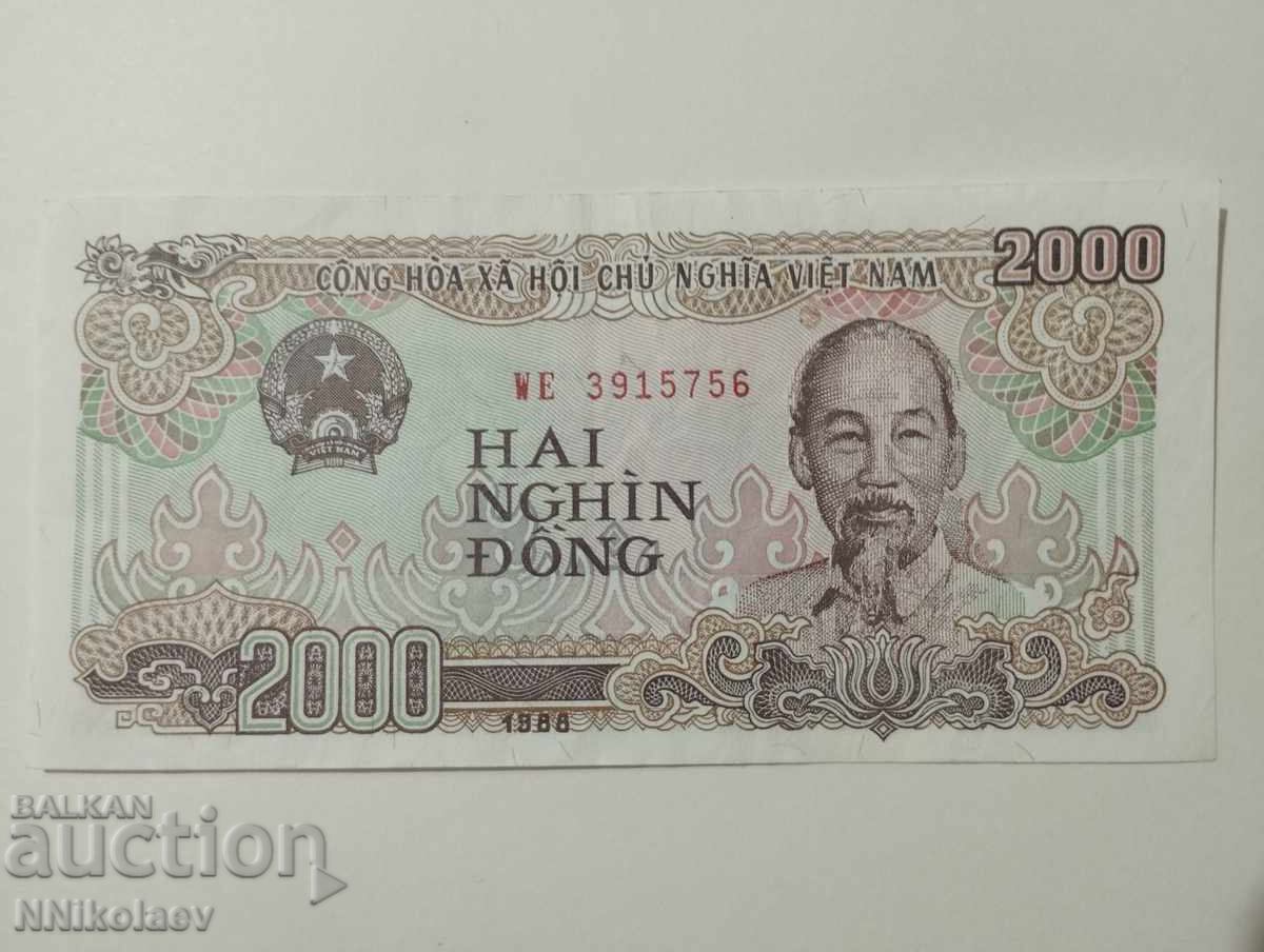 2000 δονγκ Βιετνάμ 1988 g