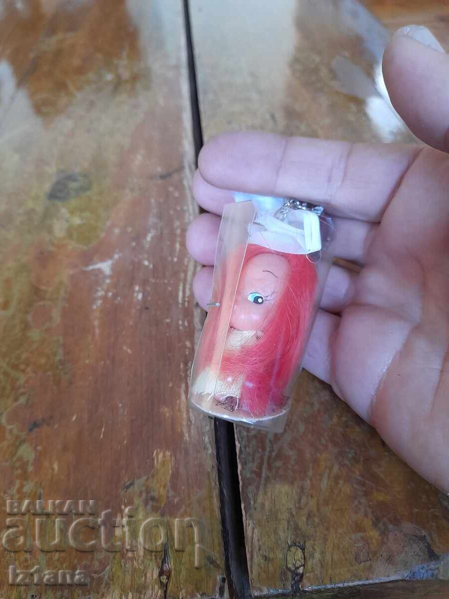 Auction  Vintage Keyring Doll Eva