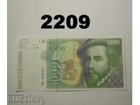 Ισπανία 1000 πεσέτες 1992