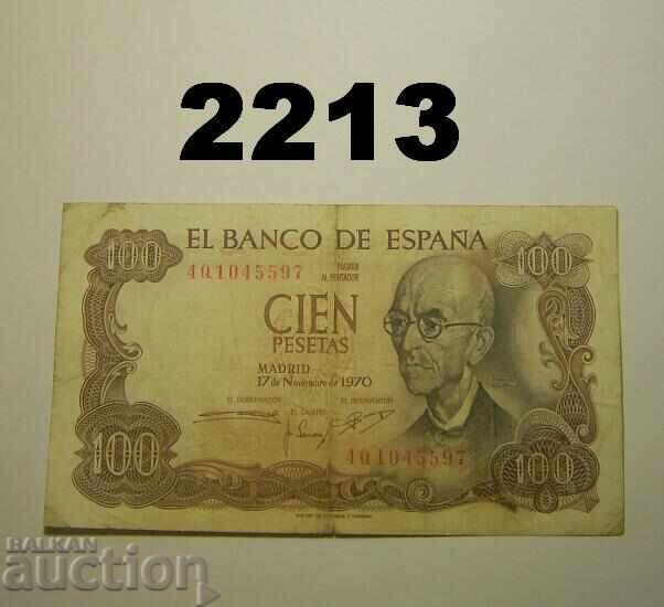 Ισπανία 100 πεσέτες 1970 Ισπανία 100 πεσέτες 1970