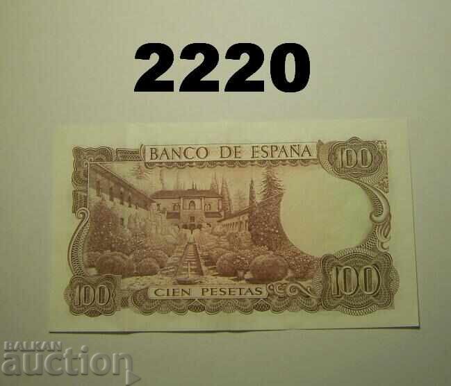 Spania 100 pesetas 1970 cu preț 5.00 BGN | € 2.56 Spania 100 pesetas 1970 cu preț 5.00 BGN | € 2.56