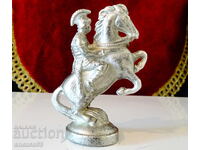 Figurină din cositor, soldat roman călăreț, 155 gr