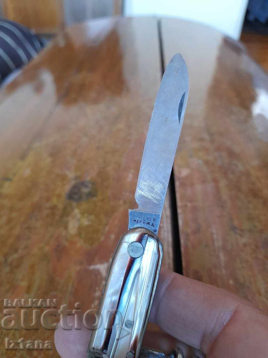 Παλιό μαχαίρι τσέπης, λεπίδα, λεπίδα - 5