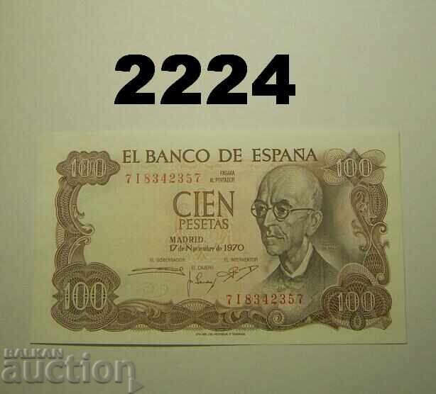 Ισπανία 100 πεσέτες 1970