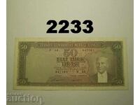 Turcia 50 lire 1971