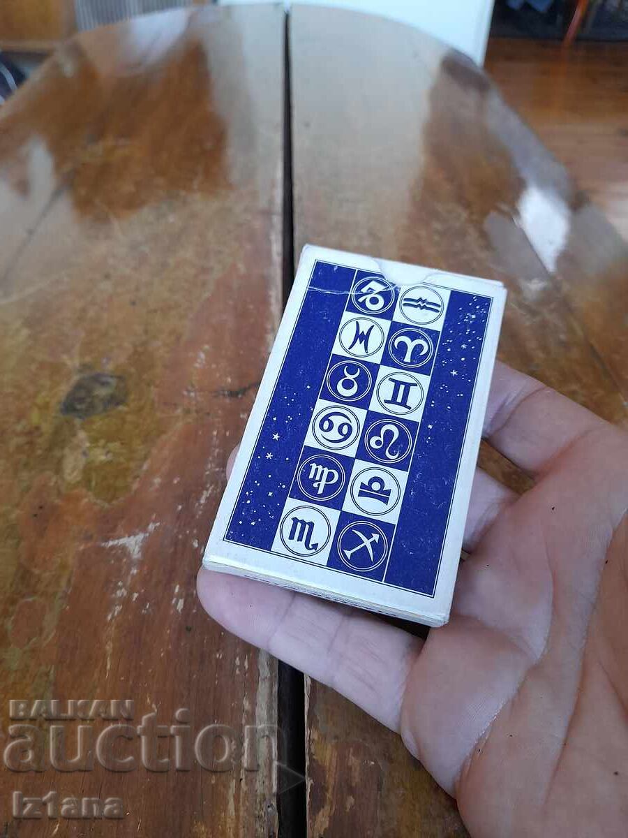 Δημοπρασία Παλιά τραπουλόχαρτα για θέαμα, μαντεία Piatnik