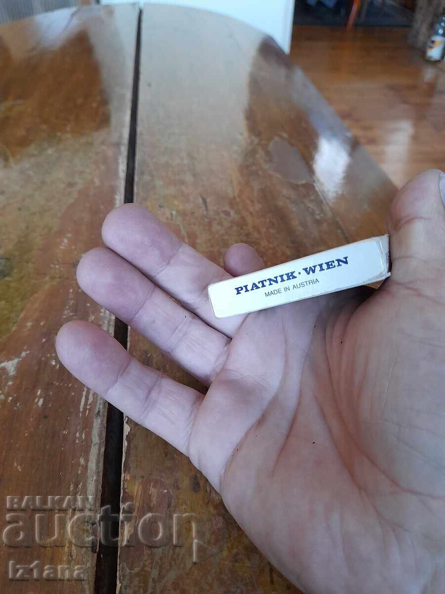 Παράδοση Παλιά τραπουλόχαρτα για θέαμα, μαντεία Piatnik