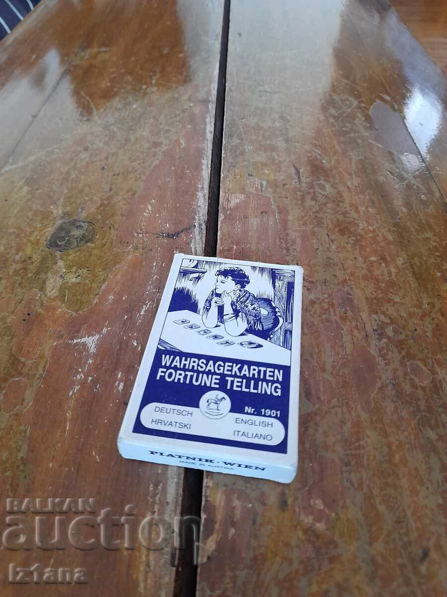 Παλιά τραπουλόχαρτα για θέαμα, μαντεία Piatnik