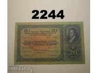 Switzerland 20 Francs 1944
