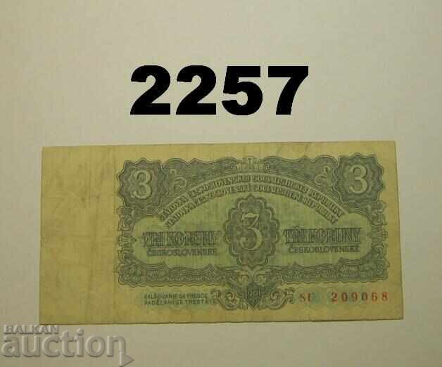 Cehoslovacia 3 coroane 1961 Cehoslovacia 3 coroane 1961