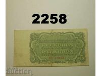 Cehoslovacia 5 coroane 1961