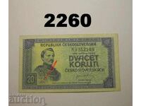 Cehoslovacia 20 coroane 1945 Specimen