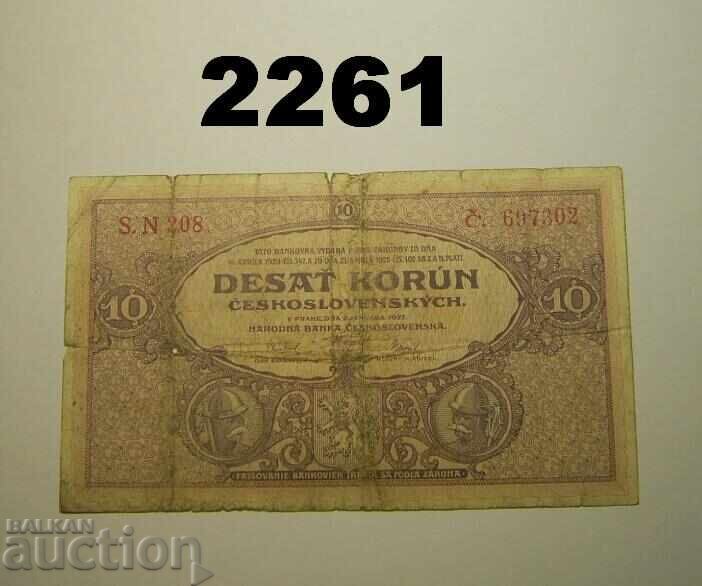 Czechoslovakia 10 Korun 1927 Czechoslovakia 10 Korun 1927