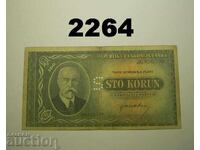 Czechoslovakia 100 Korun 1945 S - SPECIMEN