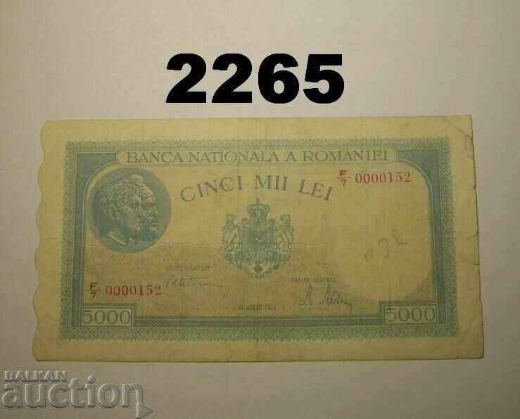 Ρουμανία 5000 λέι 1945