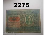Austria Austro-Ungaria 100 coroane 1919