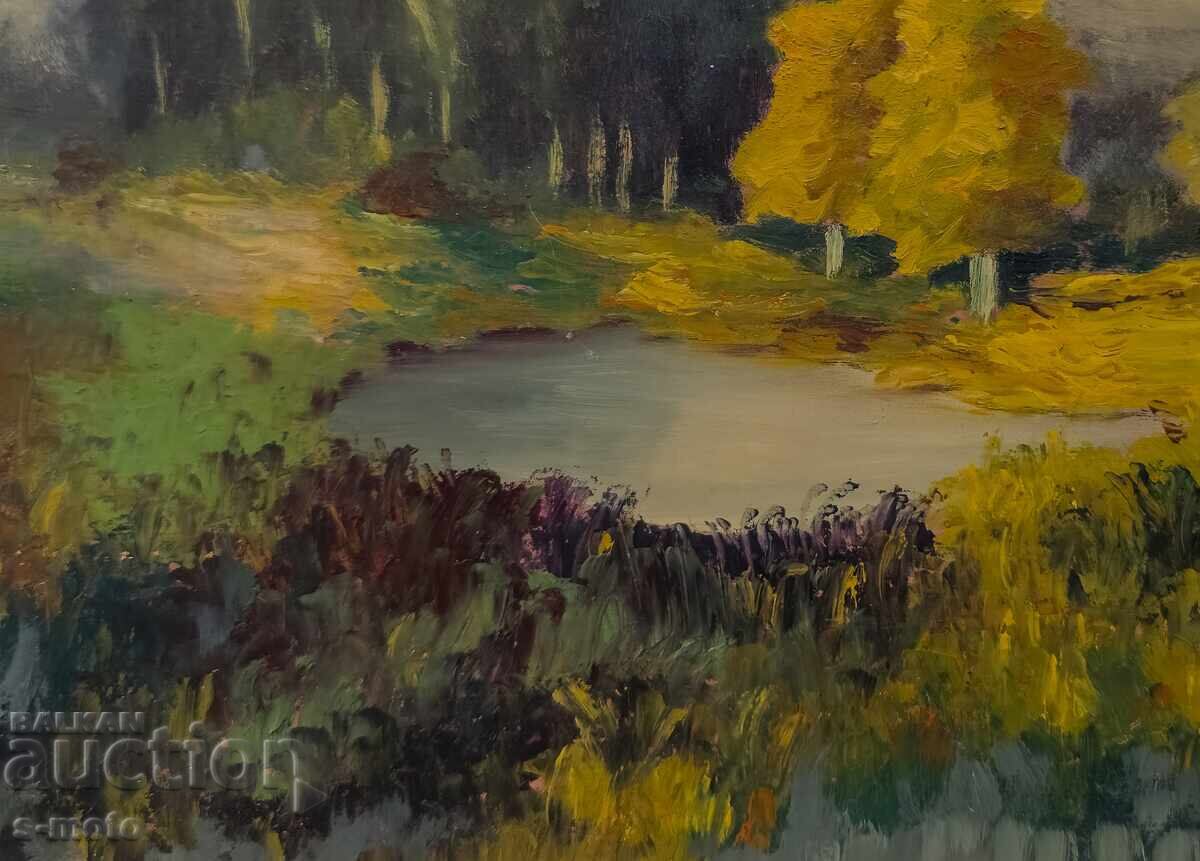 Δημοπρασία Έργο ζωγραφικής με λάδι, τοπίο Δημοπρασία Έργο ζωγραφικής με λάδι, τοπίο