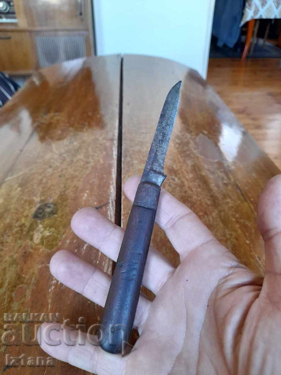 Παλιό μαχαίρι τσέπης, λεπίδα, λεπίδα - 6