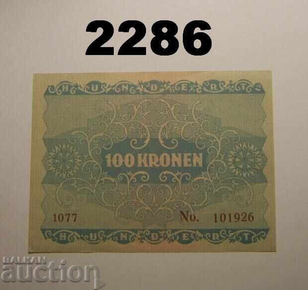 Austria 100 kroner 1922 with price 6.00 BGN | € 3.07