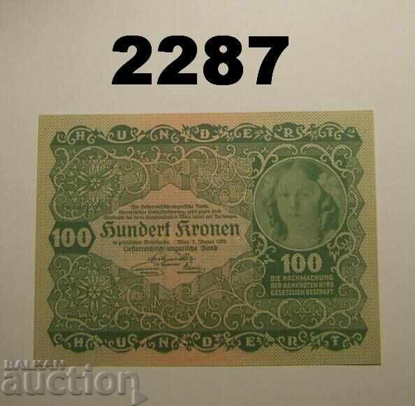 Αυστρία 100 κορώνες 1922