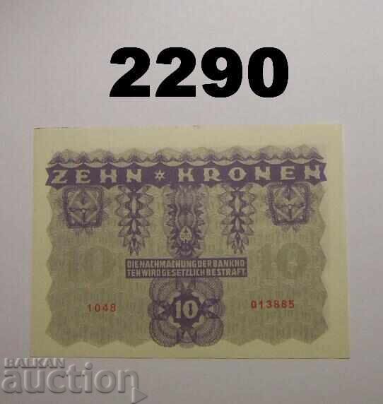 Αυστρία 10 κορώνες 1922 με τιμή 5.00 BGN | € 2.56 Αυστρία 10 κορώνες 1922 με τιμή 5.00 BGN | € 2.56