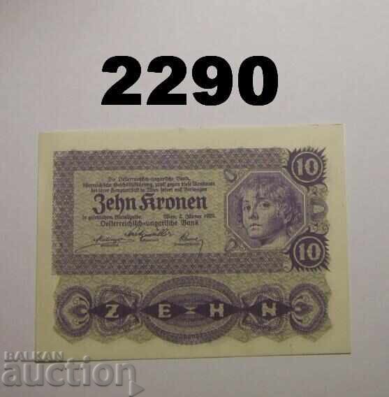 Αυστρία 10 κορώνες 1922 Αυστρία 10 κορώνες 1922