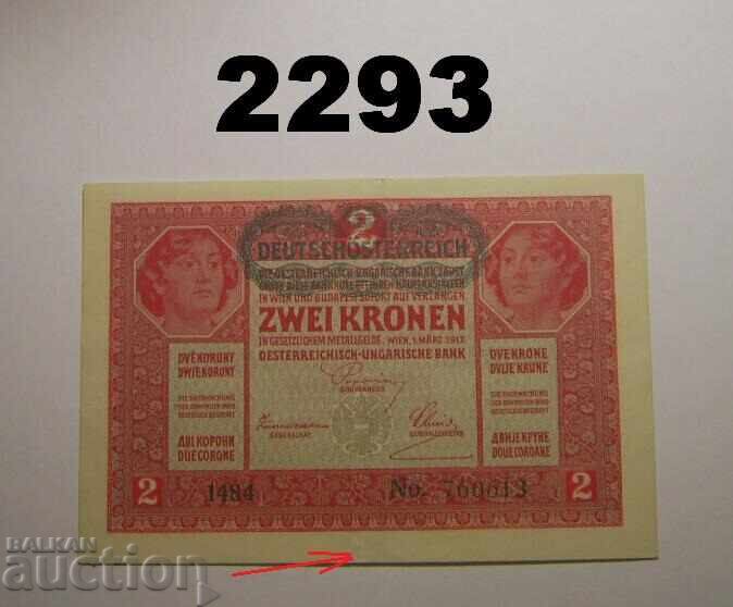 Austria 2 Kronen 1919 (1917) Austria 2 Kronen 1919 (1917)
