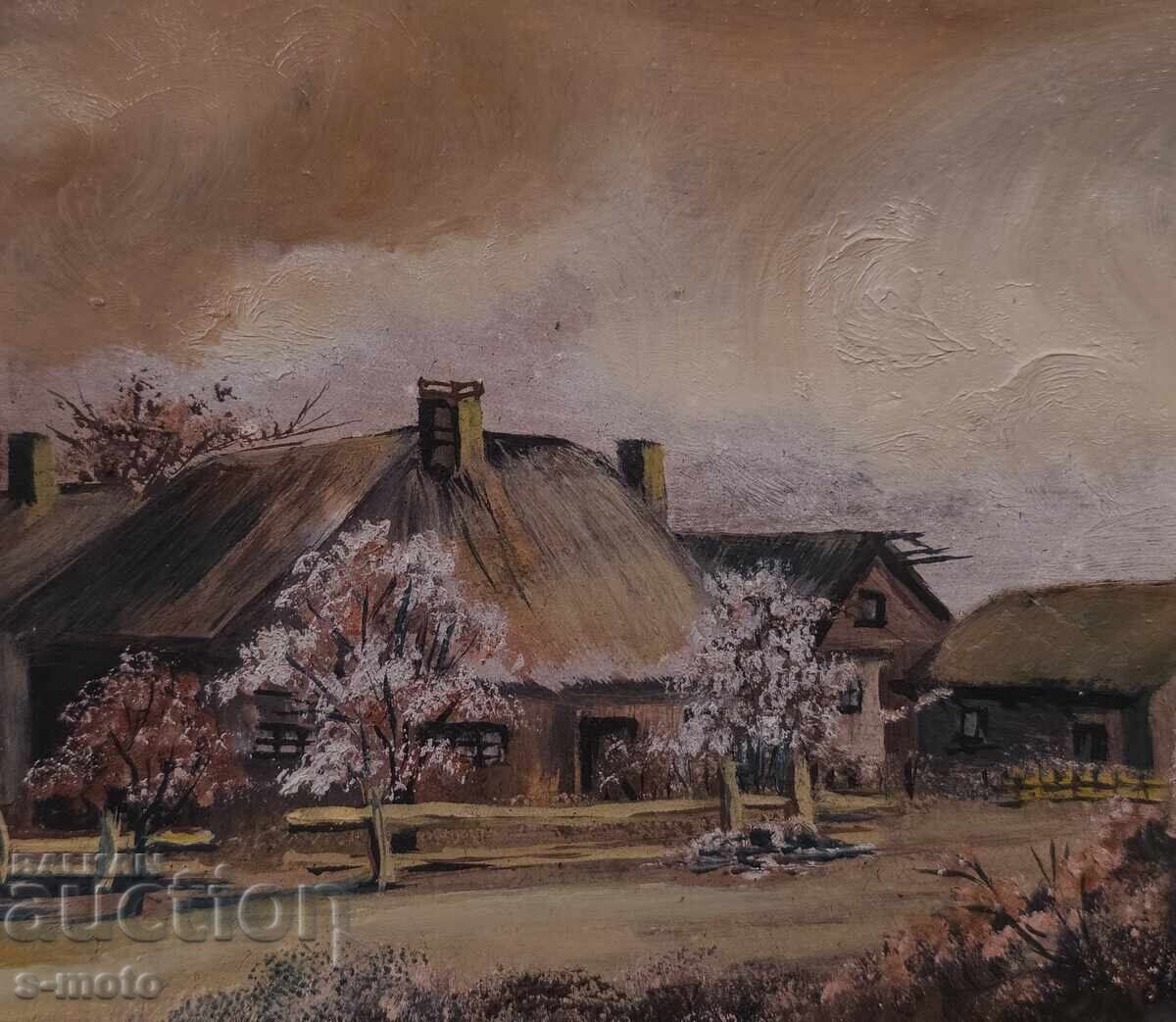 Доставка на Картина маслени бои пейзаж 1998