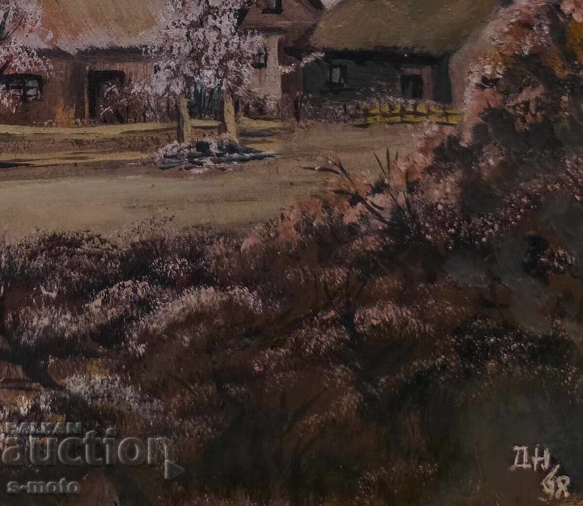 Картина маслени бои пейзаж 1998 - 5
