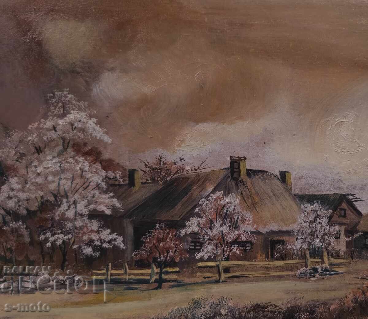 Картина маслени бои пейзаж 1998 - 7