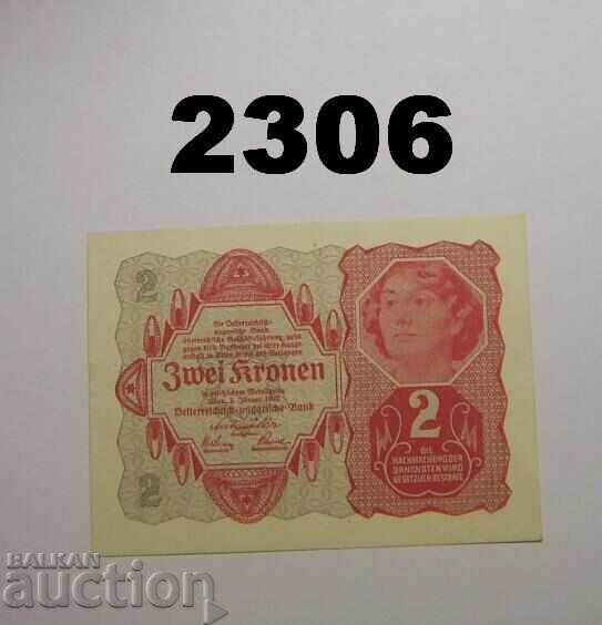 Austria 2 Kronen 1922 Austria 2 Kronen 1922