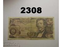 Αυστρία 20 σελίνια 1967