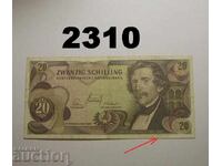Αυστρία 20 σελίνια 1967
