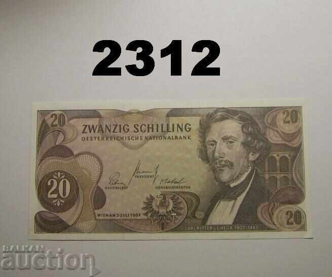 Αυστρία 20 σελίνια 1967 Αυστρία 20 σελίνια 1967