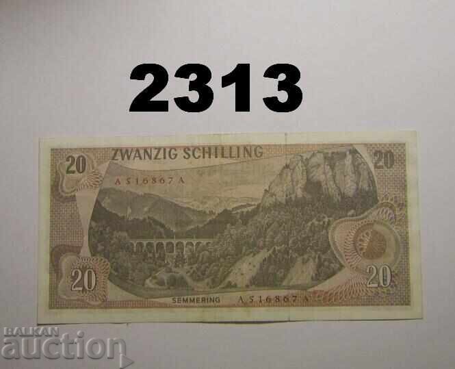 Αυστρία 20 σελίνια 1967 με τιμή 5.00 BGN | € 2.56 Αυστρία 20 σελίνια 1967 με τιμή 5.00 BGN | € 2.56