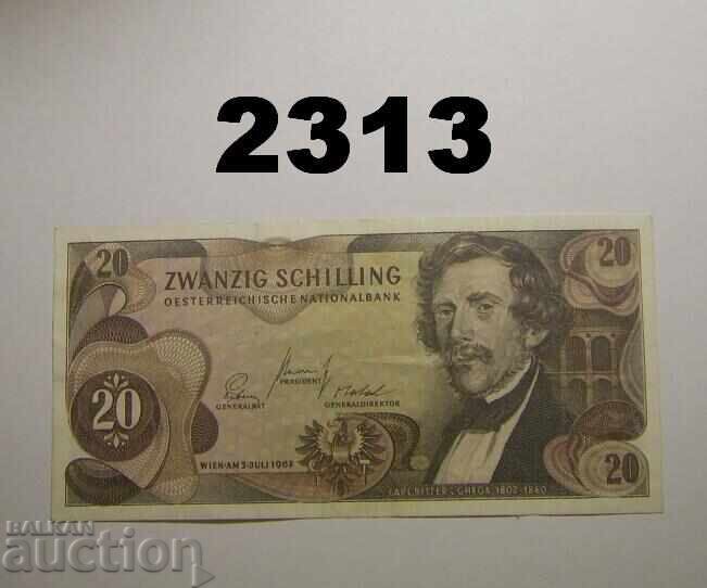 Αυστρία 20 σελίνια 1967 Αυστρία 20 σελίνια 1967