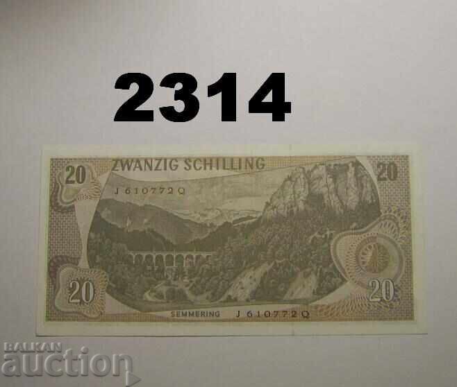 Αυστρία 20 σελίνια 1967 με τιμή 7.00 BGN | € 3.58 Αυστρία 20 σελίνια 1967 με τιμή 7.00 BGN | € 3.58