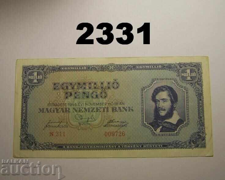 Ungaria 1 milion de pengyos 1945 Ungaria 1 milion de pengyos 1945