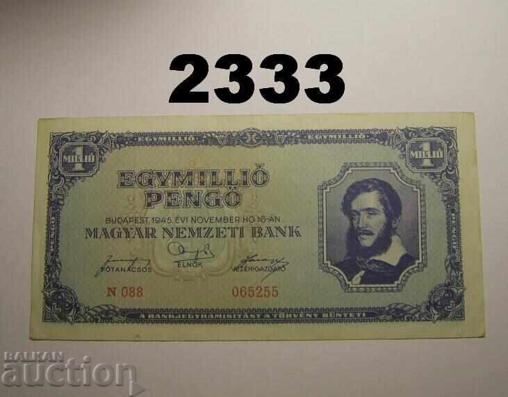 Ουγγαρία 1 εκατομμύριο πιγκιό 1945 Ουγγαρία 1 εκατομμύριο πιγκιό 1945