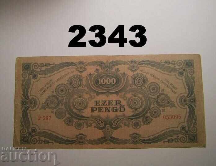 Hungary 1000 Pengő 1945 with price 3.00 BGN | € 1.53