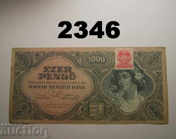 Ουγγαρία 1000 pengő 1945