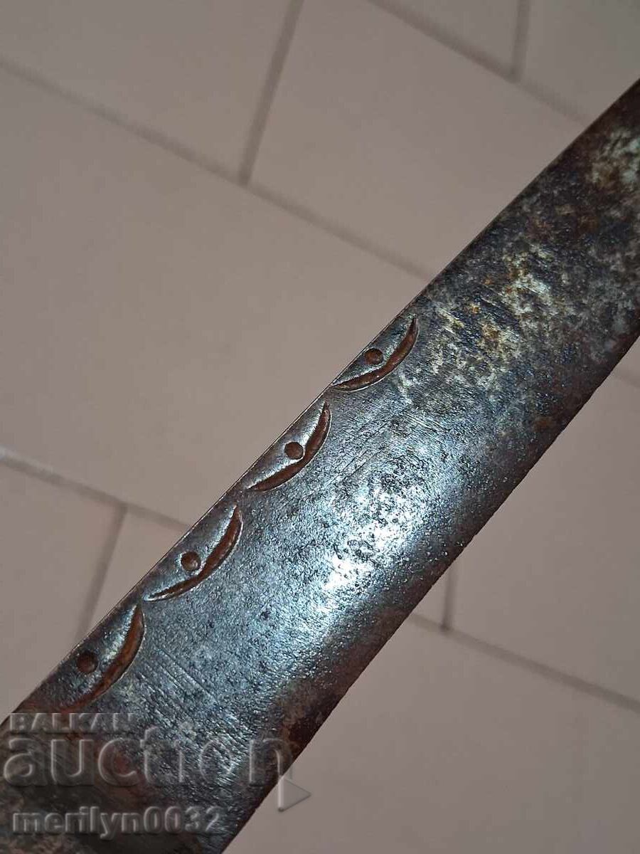 Δημοπρασία Παλιό μαχαίρι, στιλέτο, λεπίδα, καρακούλακ