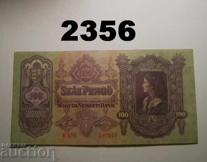 Унгария 100 пенгьо 1930