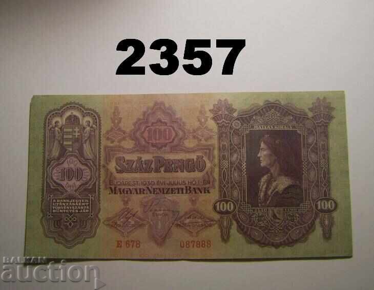 Hungary 100 Pengő 1930