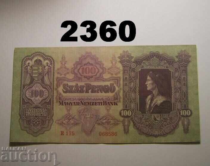 Ungaria 100 pengő 1930