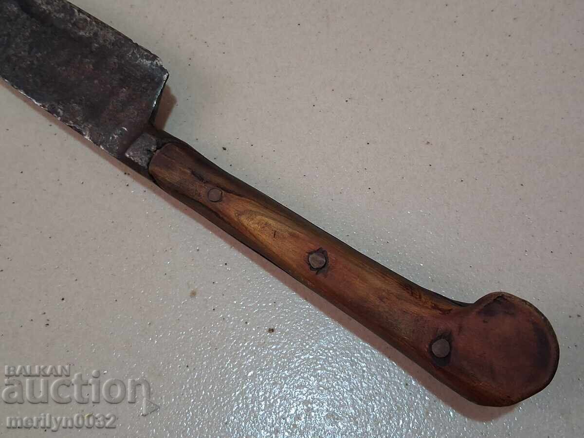 Karaculak with sheath knife, buffalo horn - 6