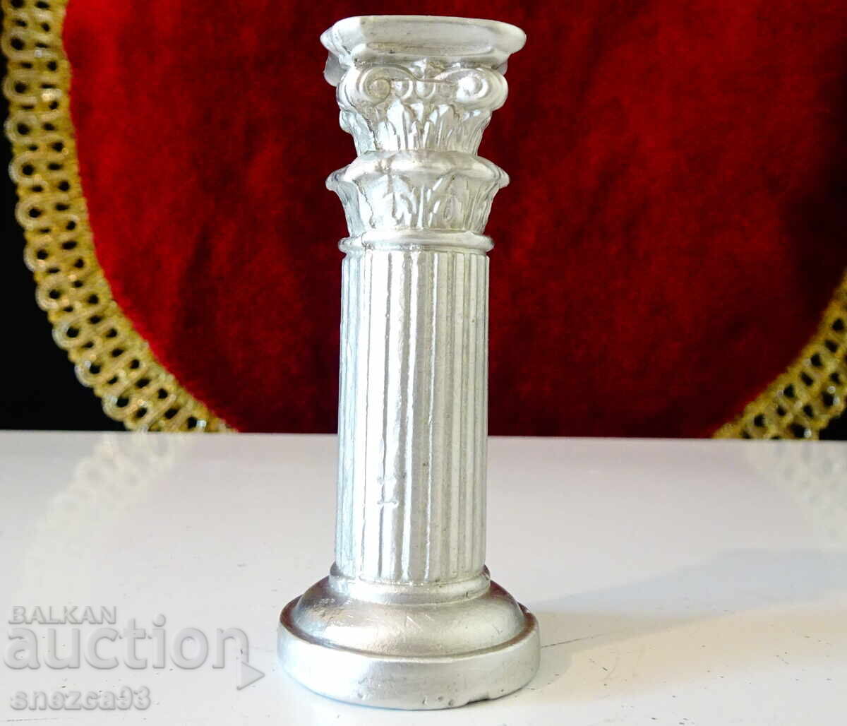 Σκακιστικό πιόνι από κασσίτερο Πύργος Σκακιστικό πιόνι από κασσίτερο Πύργος