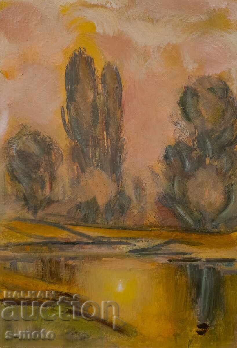 Tablou ulei peisaj Tablou ulei peisaj