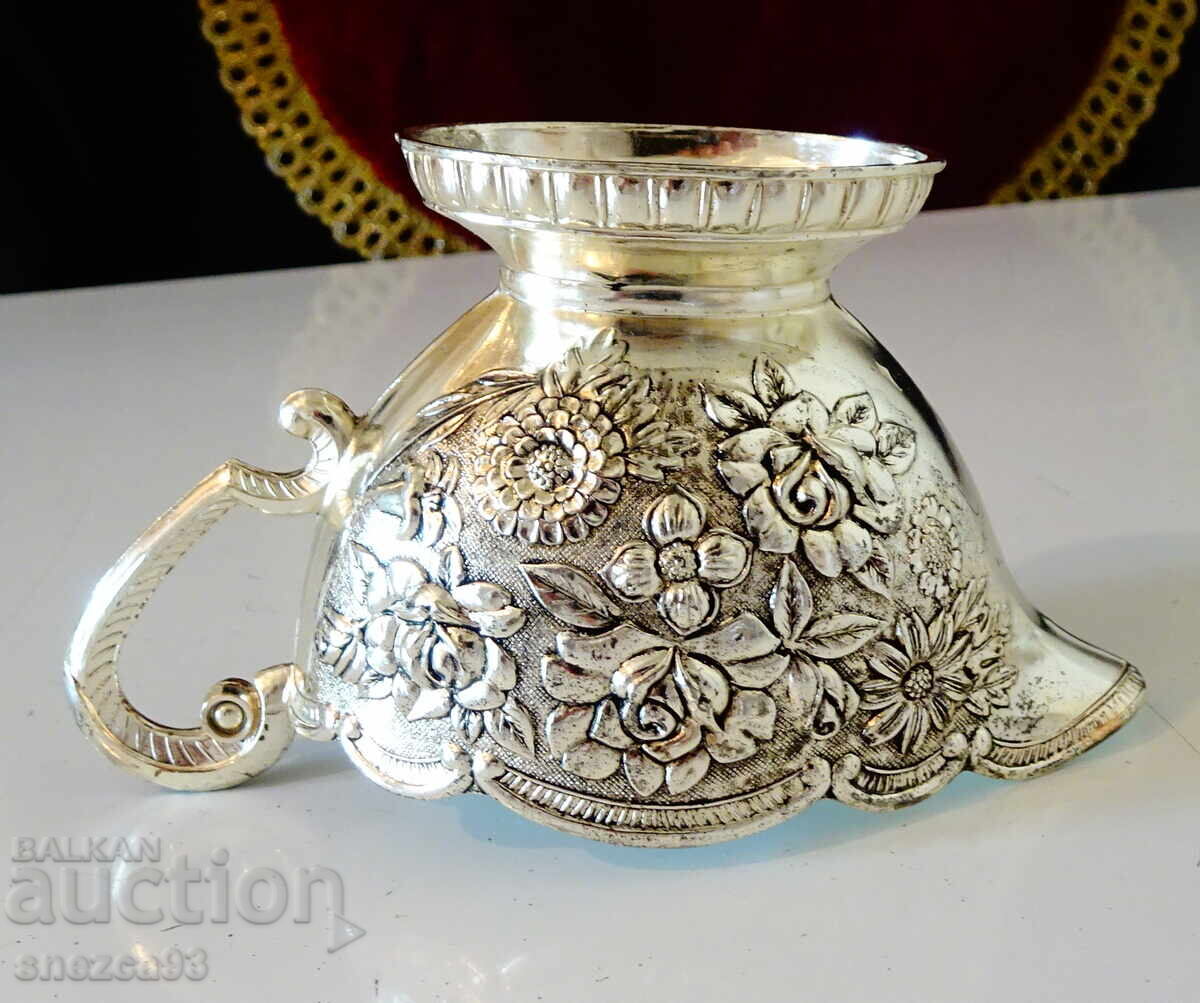 Delivery of Silver-plated jug, roses, baroque Delivery of Silver-plated jug, roses, baroque