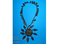 Bijuterie autentică din perioada Renașterii, cercei, colier